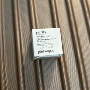 philosophy purity made simple hydra- bounce Eye gel-0.5 fl oz